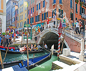 Gondola Hitching Post, Venice, Italy